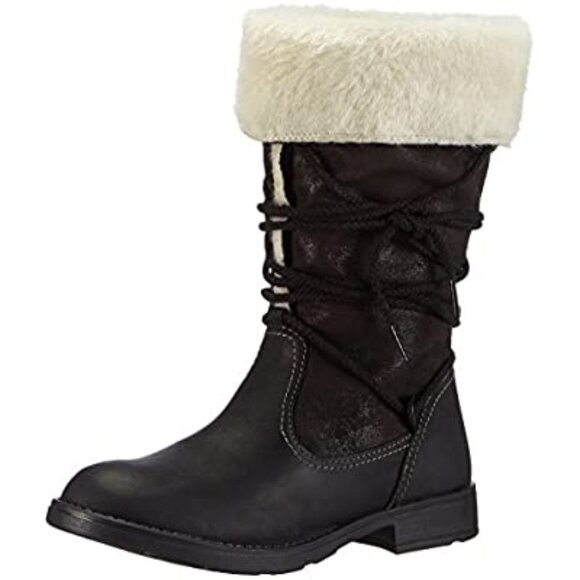 GEOX Sofia Girls Boots with Fur Jr Sofia - Picture 1 of 8
